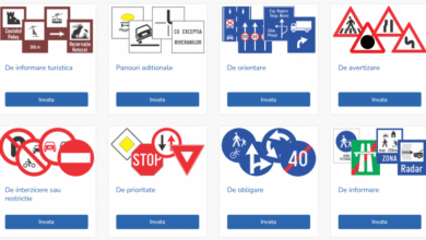 indicatoare rutiere explicate