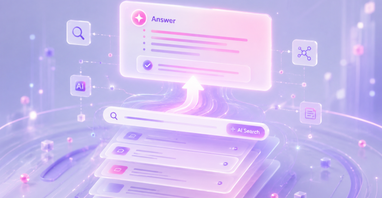 AI Search de la lista de rezultate la răspunsuri sintetizate